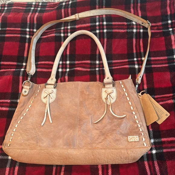 bedstu Bags Bedstu Purse Rockababy Tan Rustic Color Women Leather